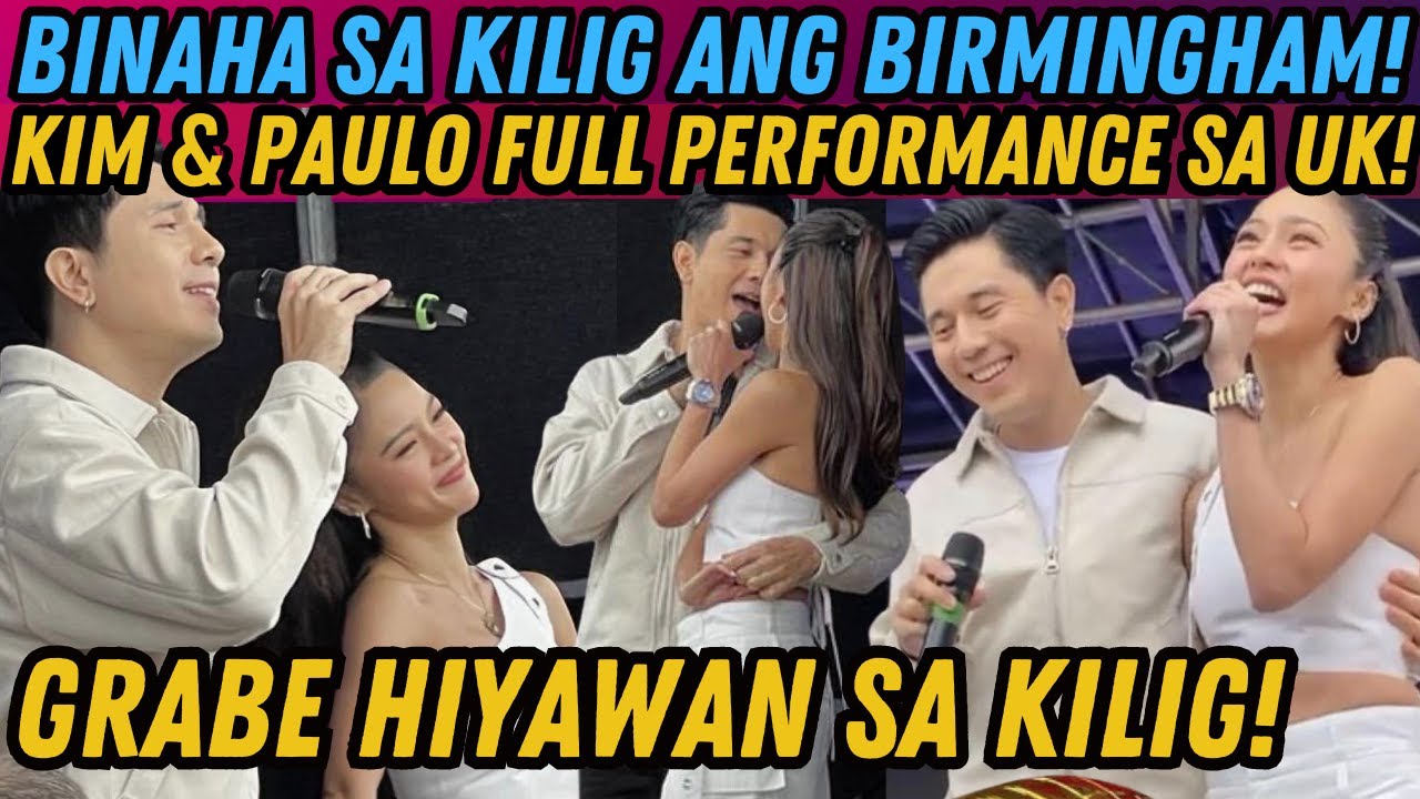 KIM CHIU AND PAULO AVELINO FULL PERFORMANCE! KIMPAU BIRMINGHAM UK (UNITED KINGDOM) - JUNE 30, 2024