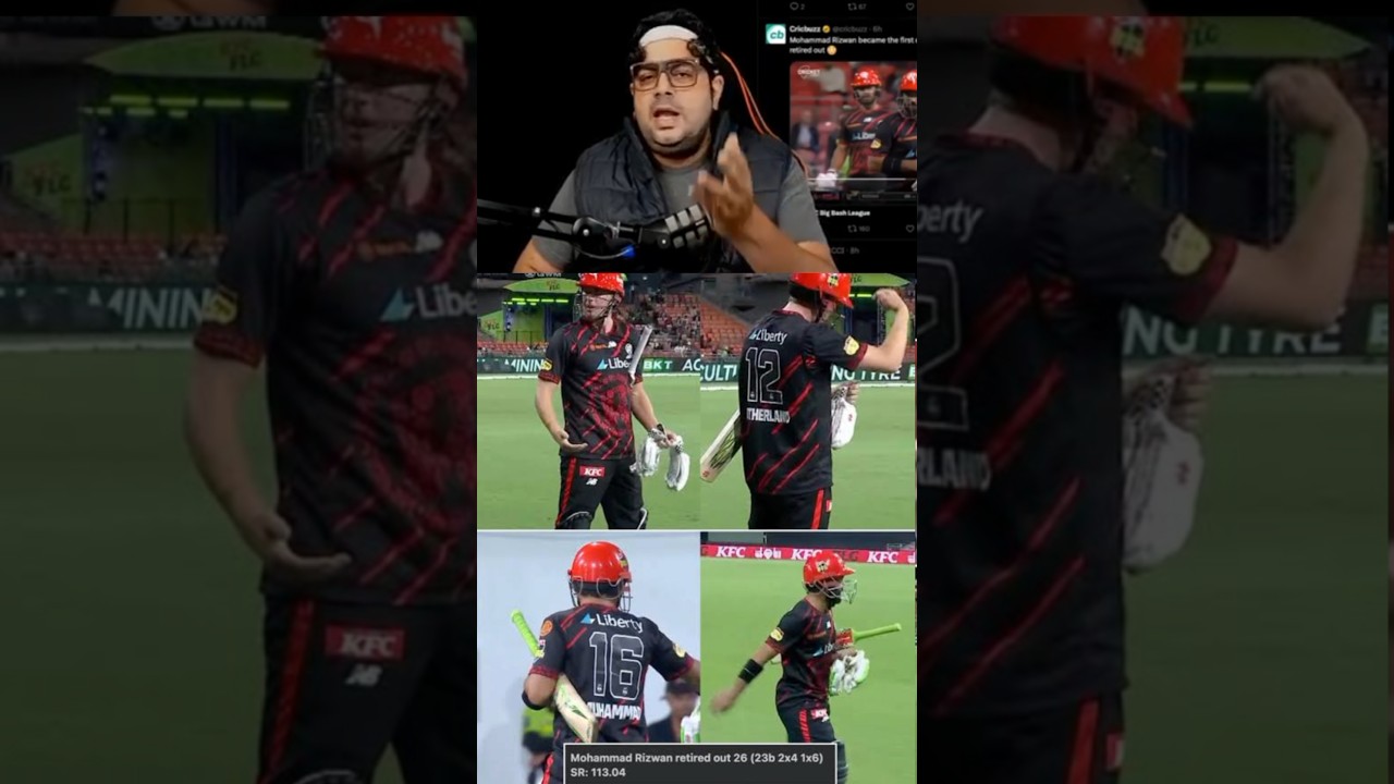 MD Rizwan ki batting Australia Se Dekhi nahi gai 🥹😂 