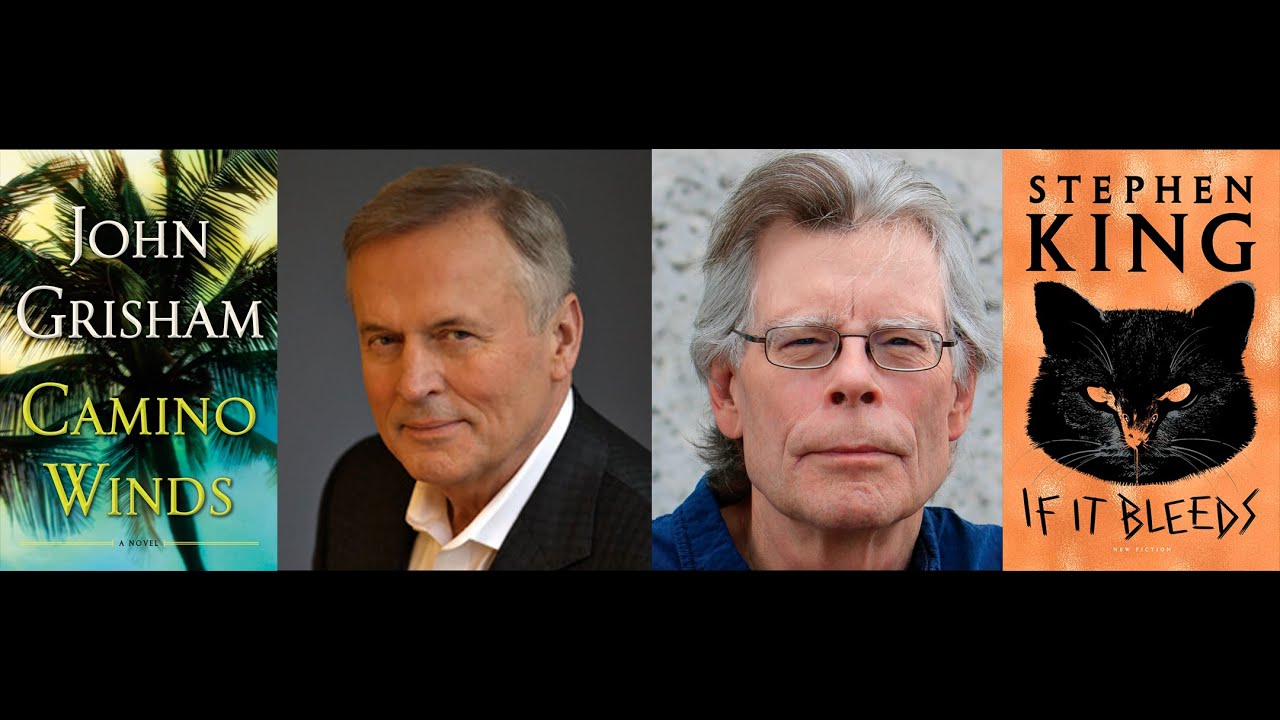 John Grisham and Stephen King in conversation