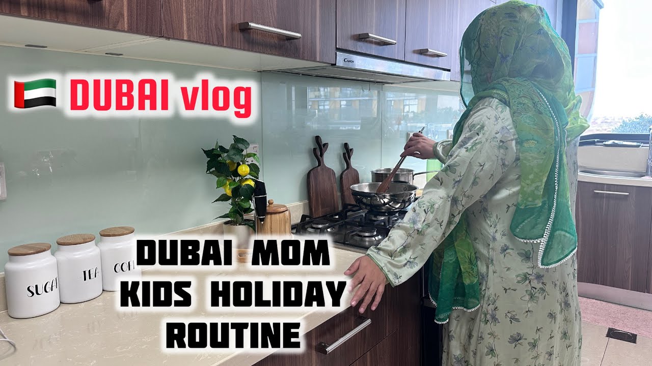 Vlog 29 - Lunch preparation/ Trendyol Shopping Haul - DUBAI MOM