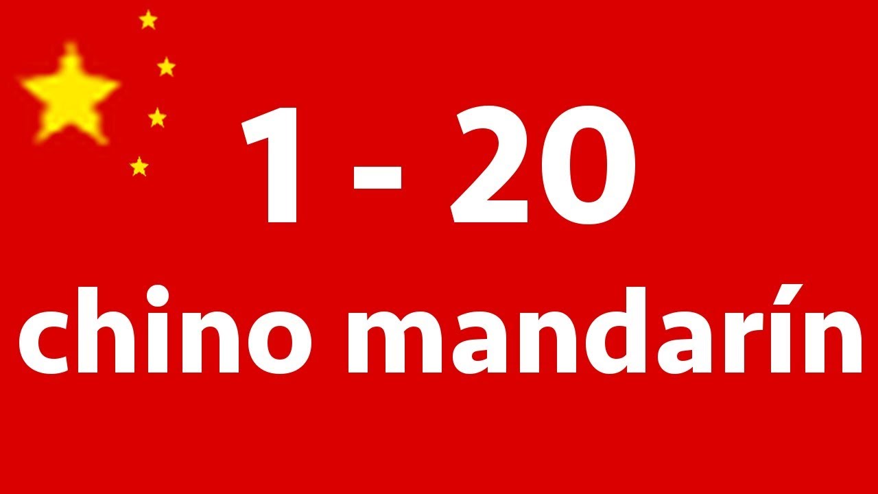 Números en Chino del 1 al 20