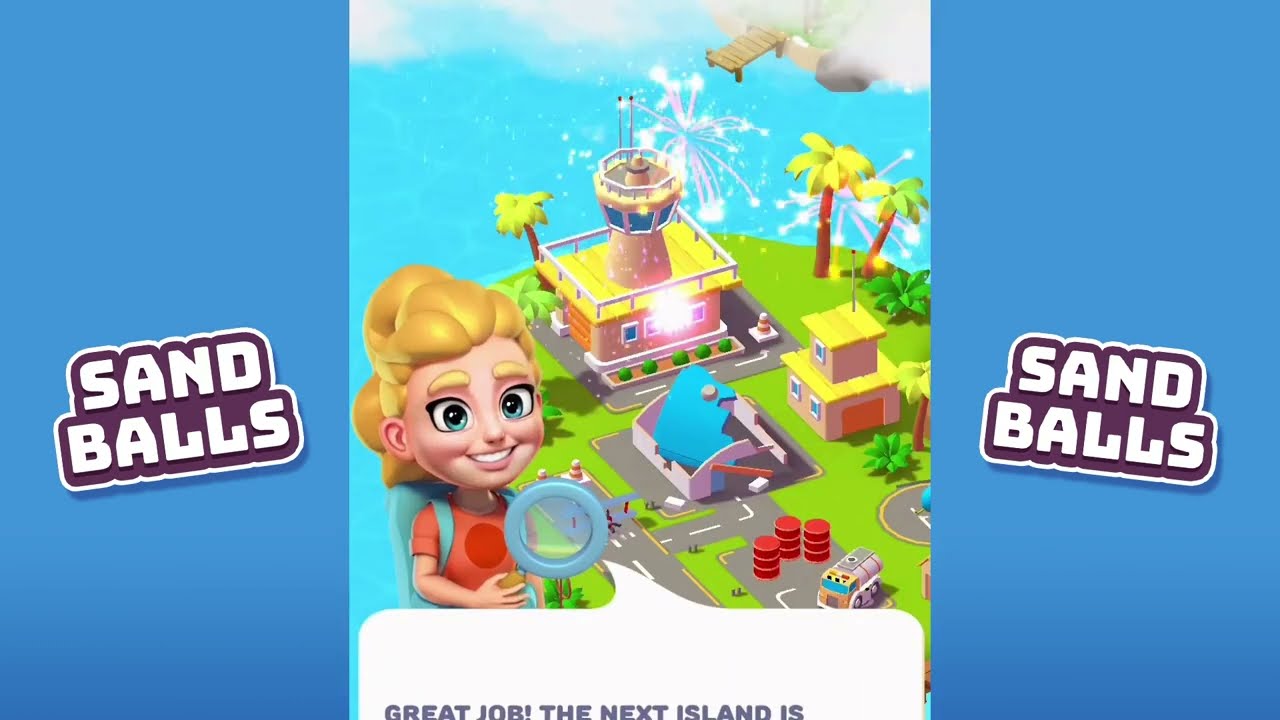 Sand Balls gameplay entry levels