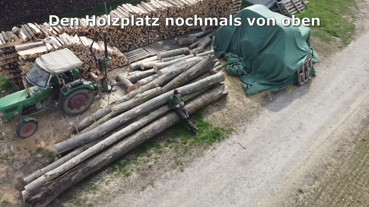 Brennholz machen. Ein schönes Hobby