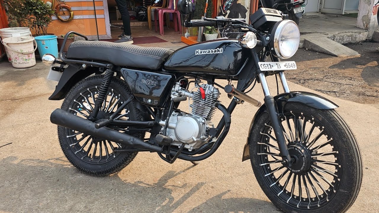 kawasaki Boxer Restoration / Boxer New LOOK  / Monster Machine #korba