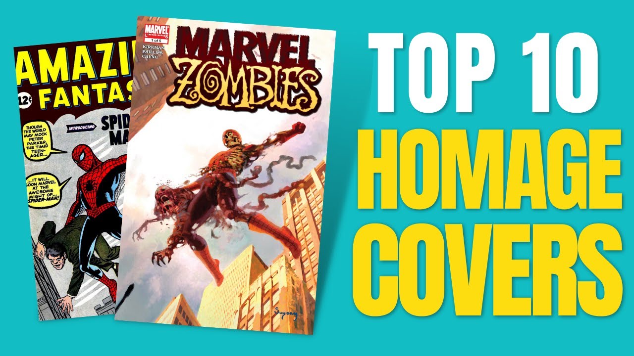 10 лучших обложек комиксов HOMAGE!