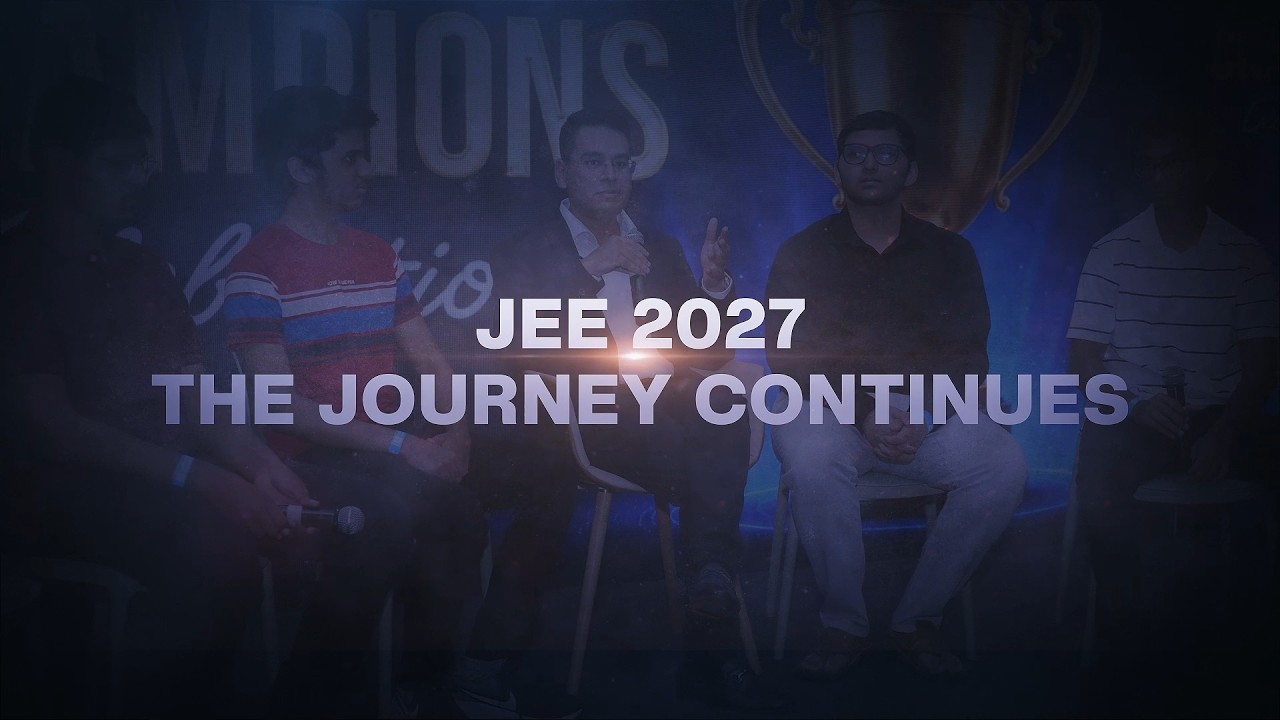 JEE 2027 Are You Ready to Join the Ranks of IITians?🔥