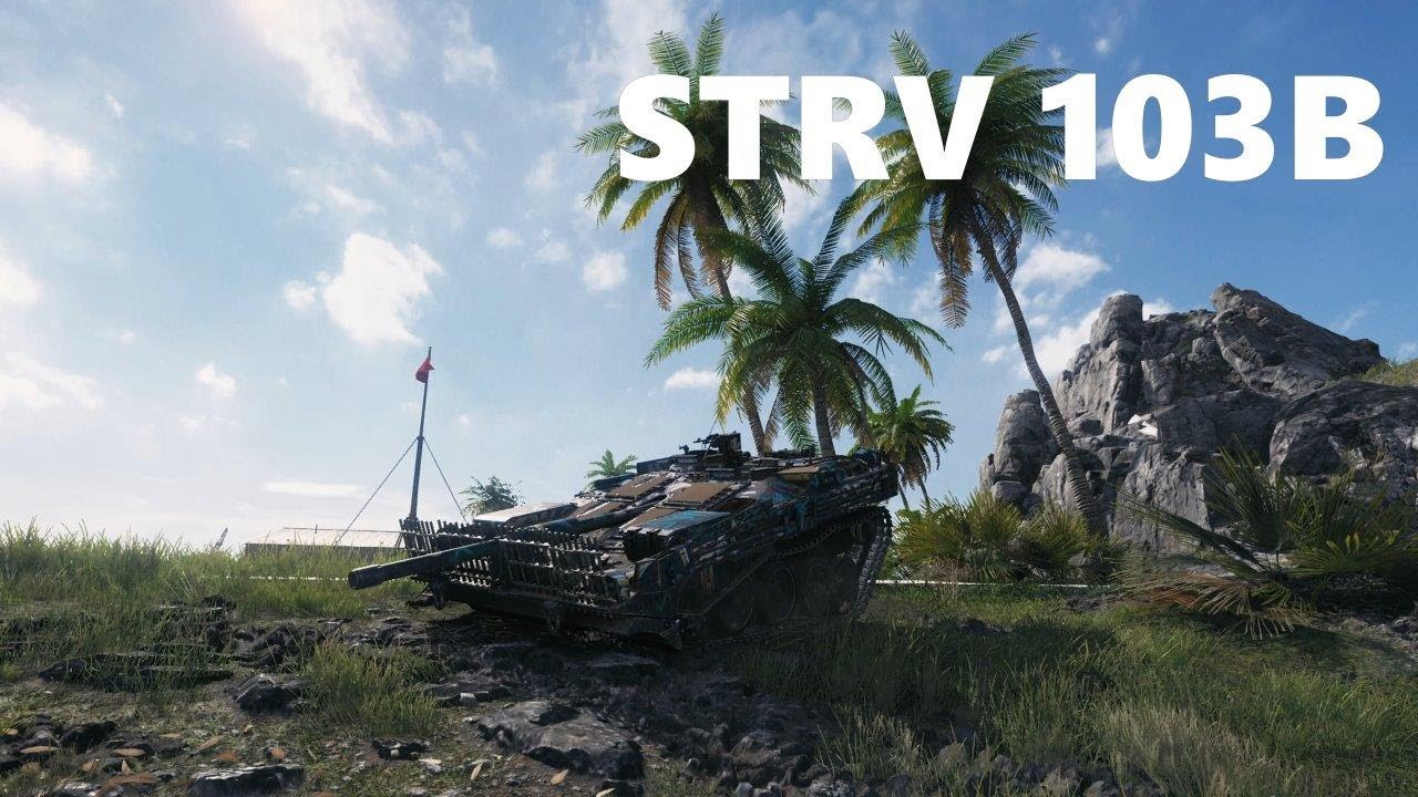 STRV 103B 1VS5 8Kills wot complete 4K