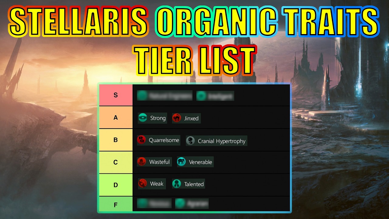 The Best & Worst Organic Traits in Stellaris 4.1 (2025 Tier List)