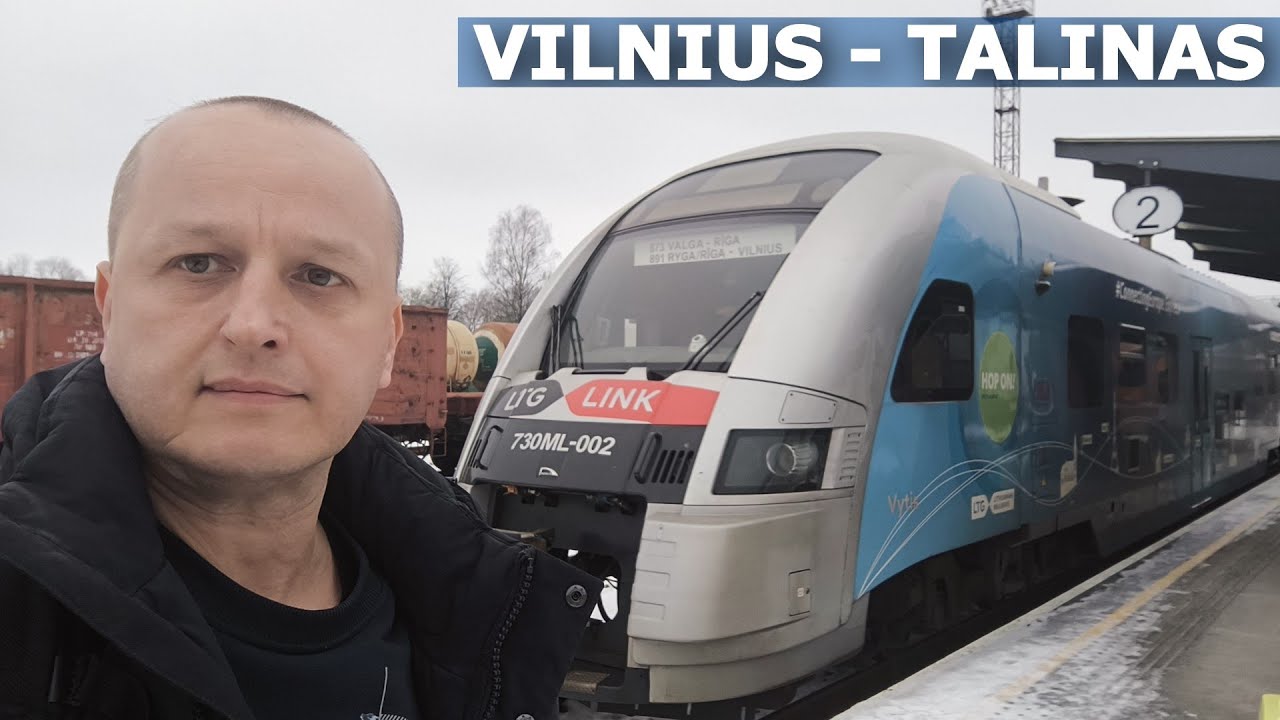 Traukiniu iš Vilniaus į Taliną, kelionė nauju maršrutu per Baltijos šalis