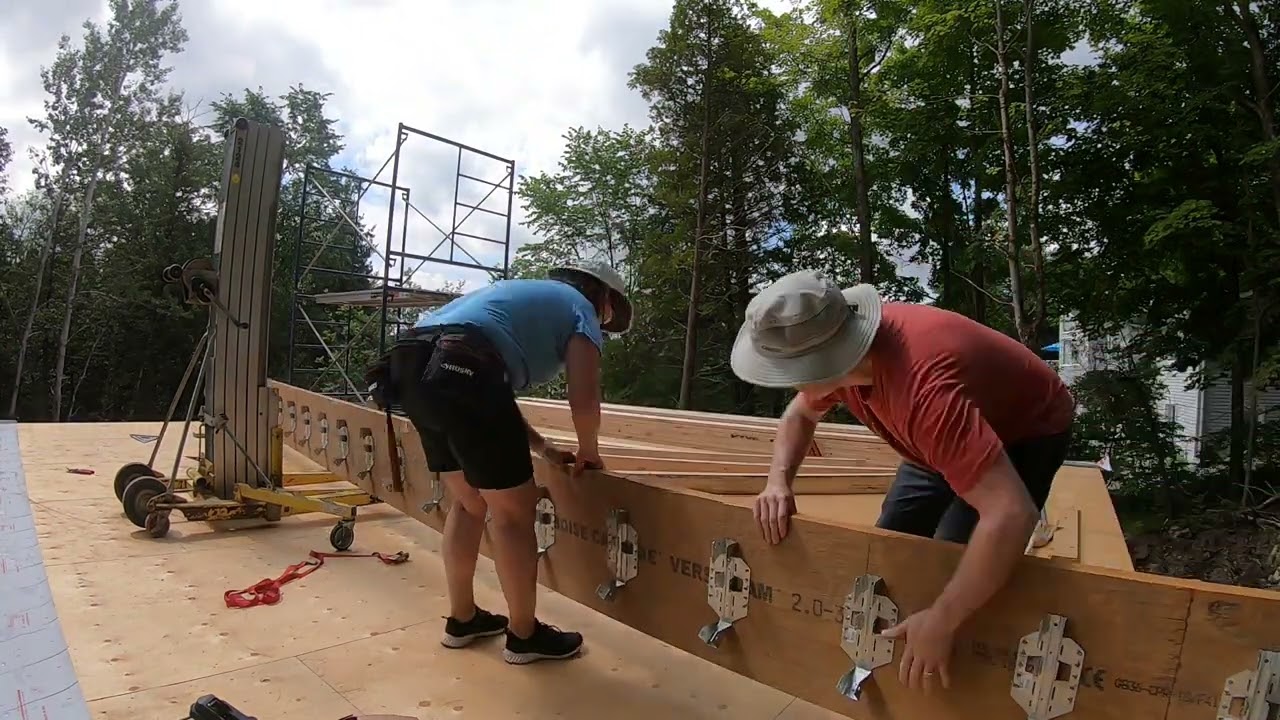 Garage Build - EP06 - Raising the Roof