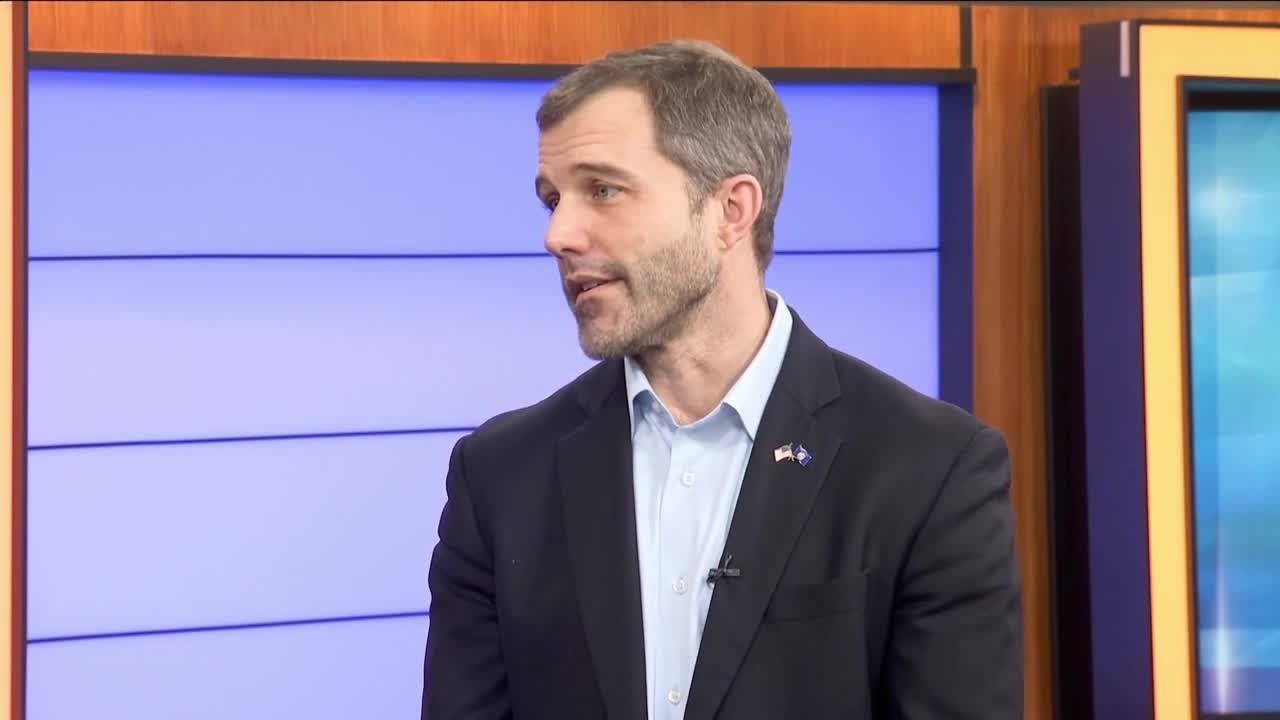 Кандидат в Сенат США от штата Монтана Сет Боднар обсуждает тарифы, войну и баллотирование без уча...