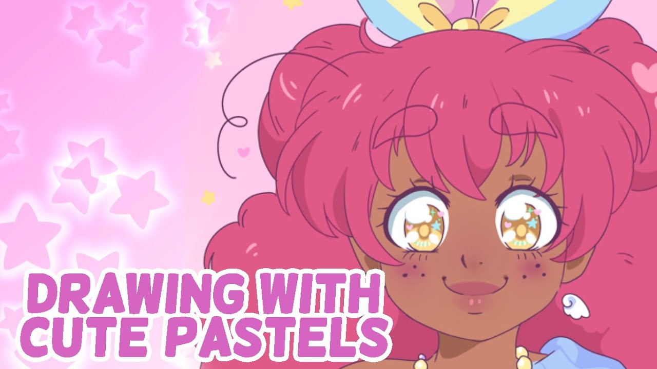 Art Talk 3 🌸 Drawing with pastel colors 🌸