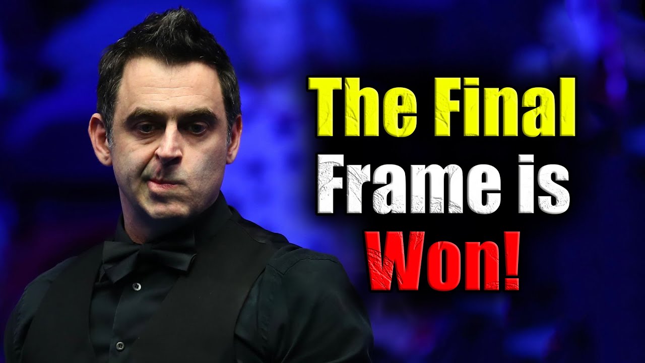 Ronnie O'Sullivan Finishes the Match in Brilliant Style!