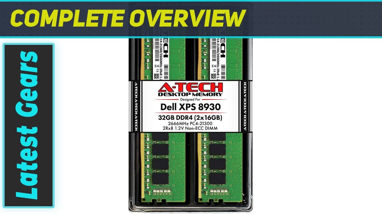 A-Tech 32GB RAM Kit for Dell XPS 8930 Tower - Ultimate Performance Upgrade!
