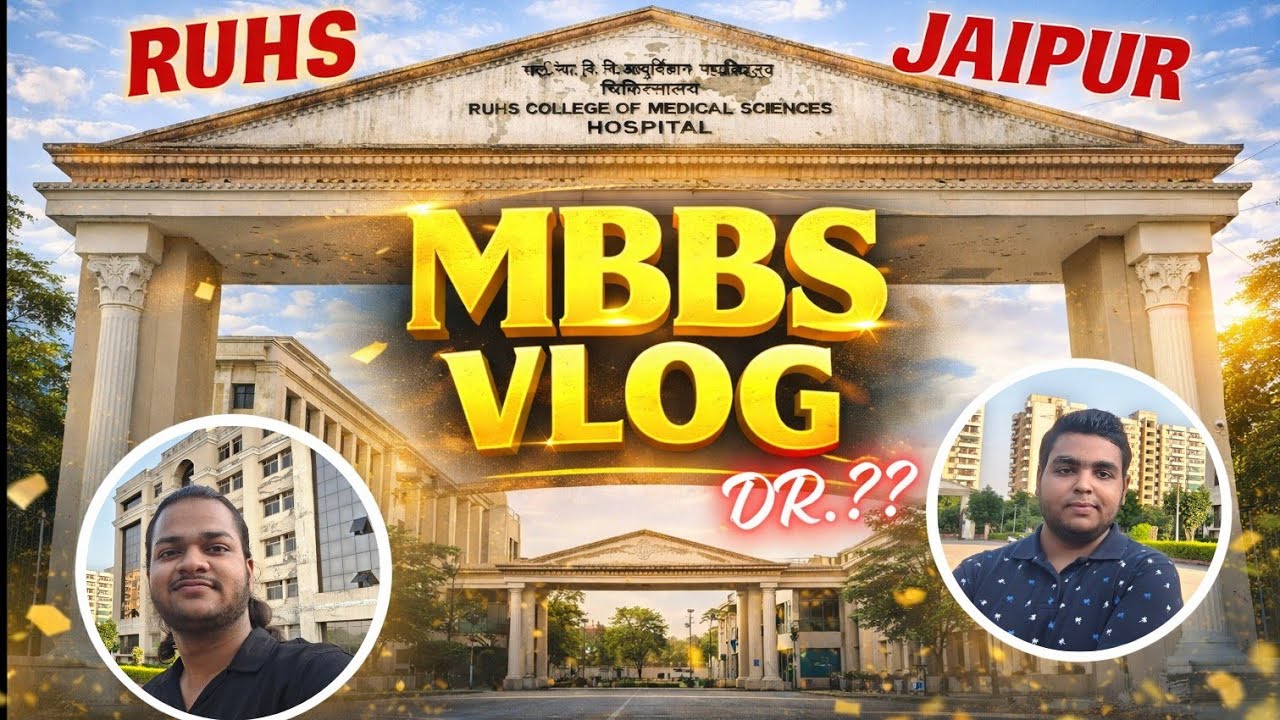 RUHS Medical College JAIPUR...ll🩺Med*student ll Collage Tour* 🏥 ll I'm in 1st year? #medicalstudent 