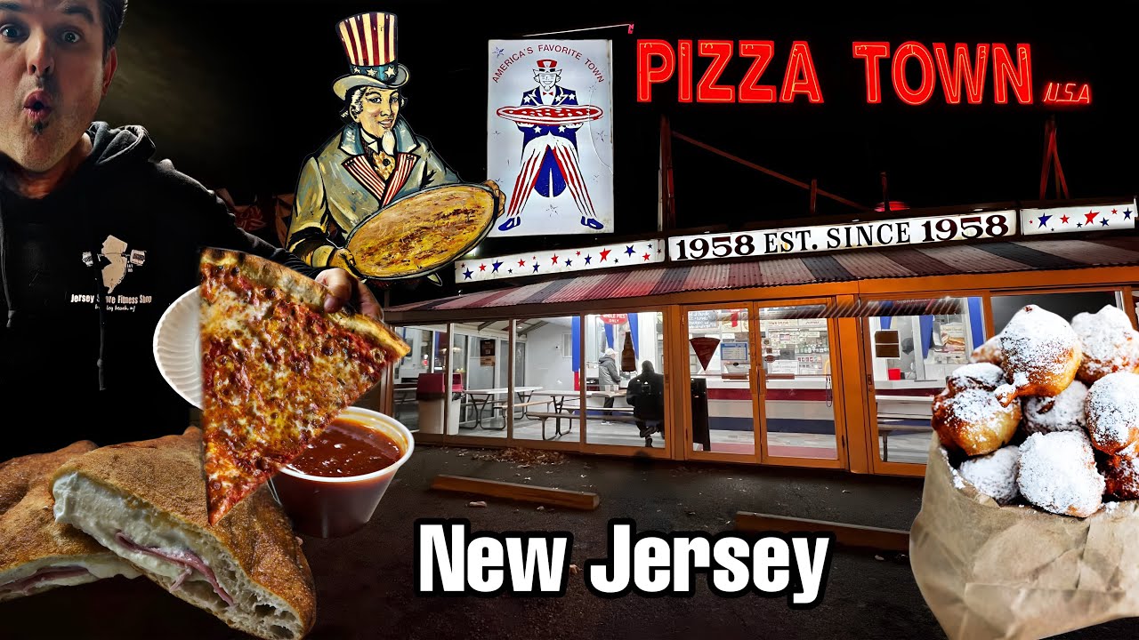 Pizza Town USA 1950s Vibes A Roadside Slice of Deliciousness