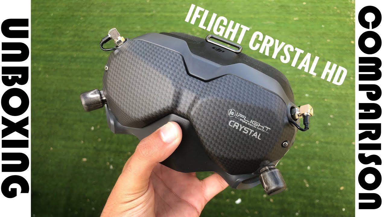 iFlight Crystal antenna VS DJI stock antenna (Unboxing, installation, comparison)