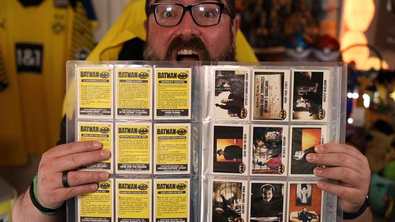 My FIRST EVER Collection - Batman Topps Trading Cards 1989