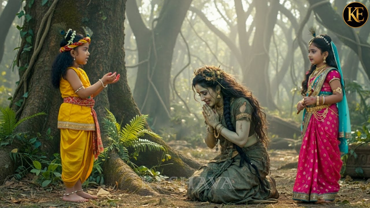 बाल कान्हा की करुणा, अपराधिनी को मिला क्षमा का वरदान || YMKN || Shree Krishan leela