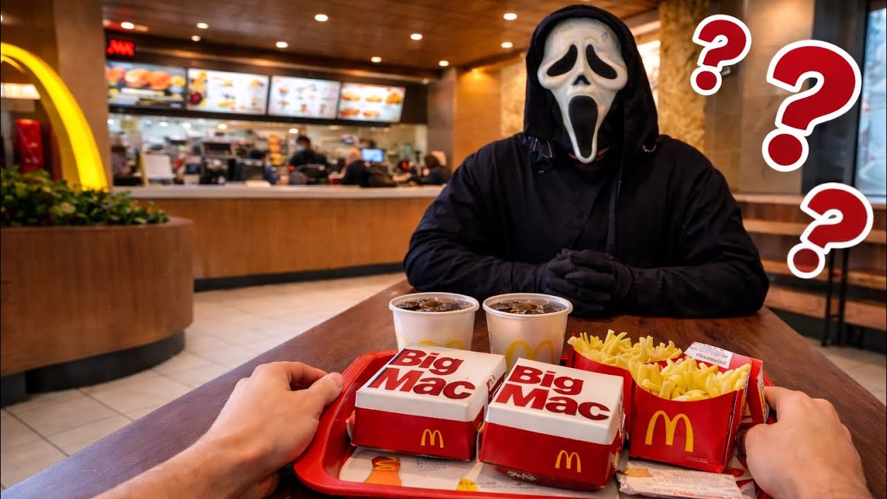 LEVEI O PÂNICO PARA COMER NO MCDONALD’S