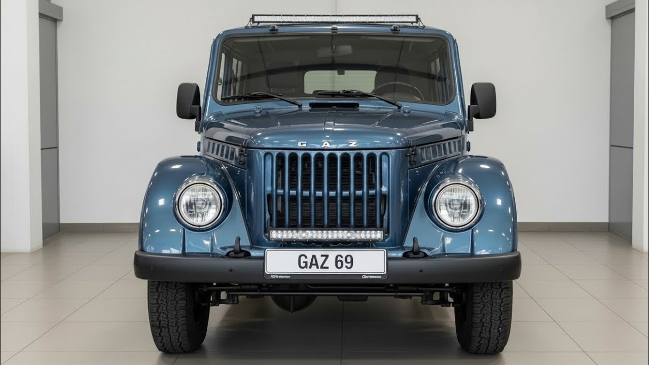 🚙 Новый 2026 GAZ 69: Советская мощь в современном обличии