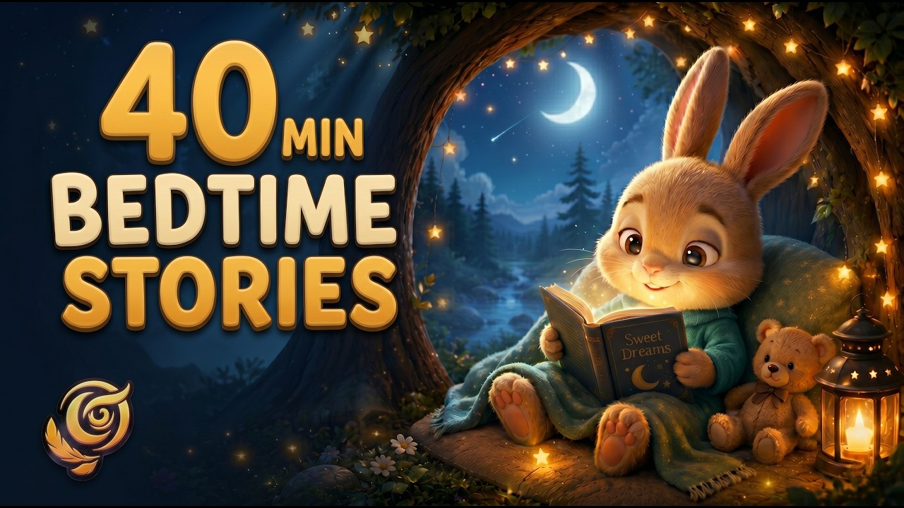 40-минутные сказки на ночь для детей с кроликом Тимми 🐰🌙