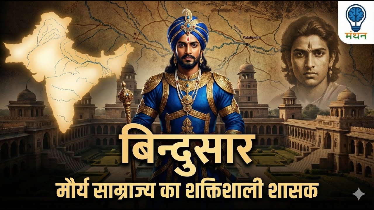 बिन्दुसार की पूरी कहानी | Father of Ashoka | Maurya Empire History in Hindi