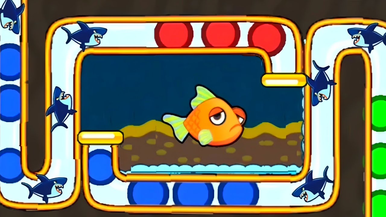 save the fish/pull the pin updated level save fish game pull the pin android & mobile game stage 06