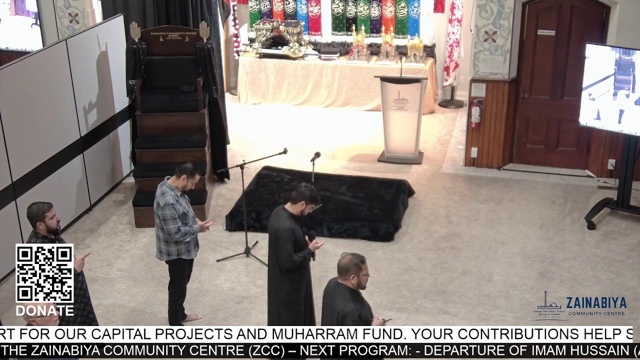 Departure of Imam Hussain (A.S.) - ZCC - Agha Sibtain Saqib - January 18, 2026