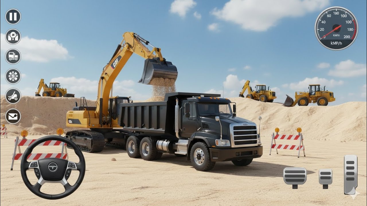 Build City Roads with JCB 😱 | Construction Simulator 3D Android Gameplay