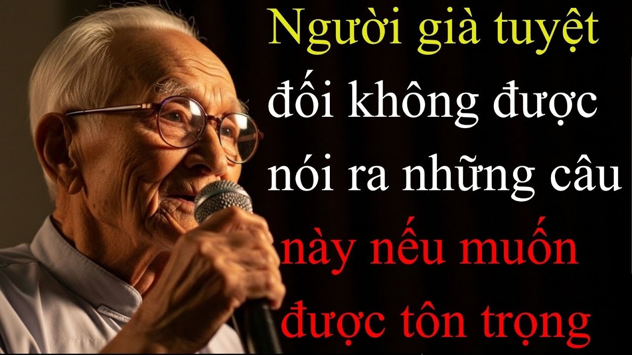 Tuổi già bớt lời để gia đình còn ấm, tâm sự của người sống gần trăm tuổi