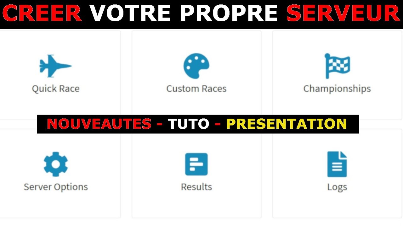 LE NOUVEAU AC SERVER MANAGER - TUTO ET DECOUVERTE - ASSETTO CORSA
