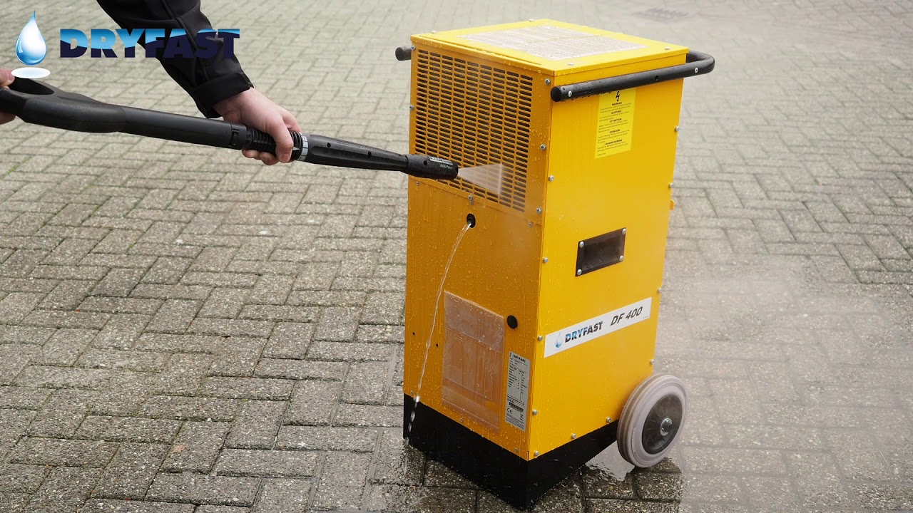Reinigen van de Dryfast bouwdroger DF400
