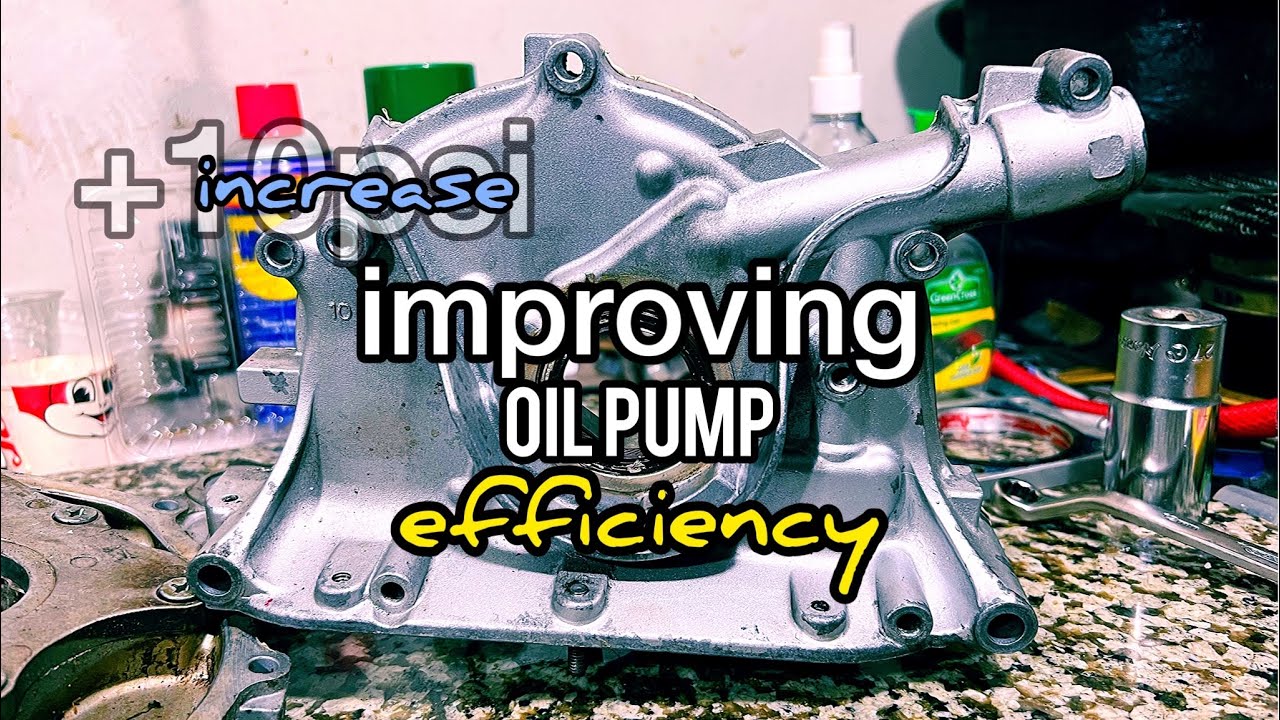 Honda Oil Pump Porting Tech B20 D16 B18c K24 K20a