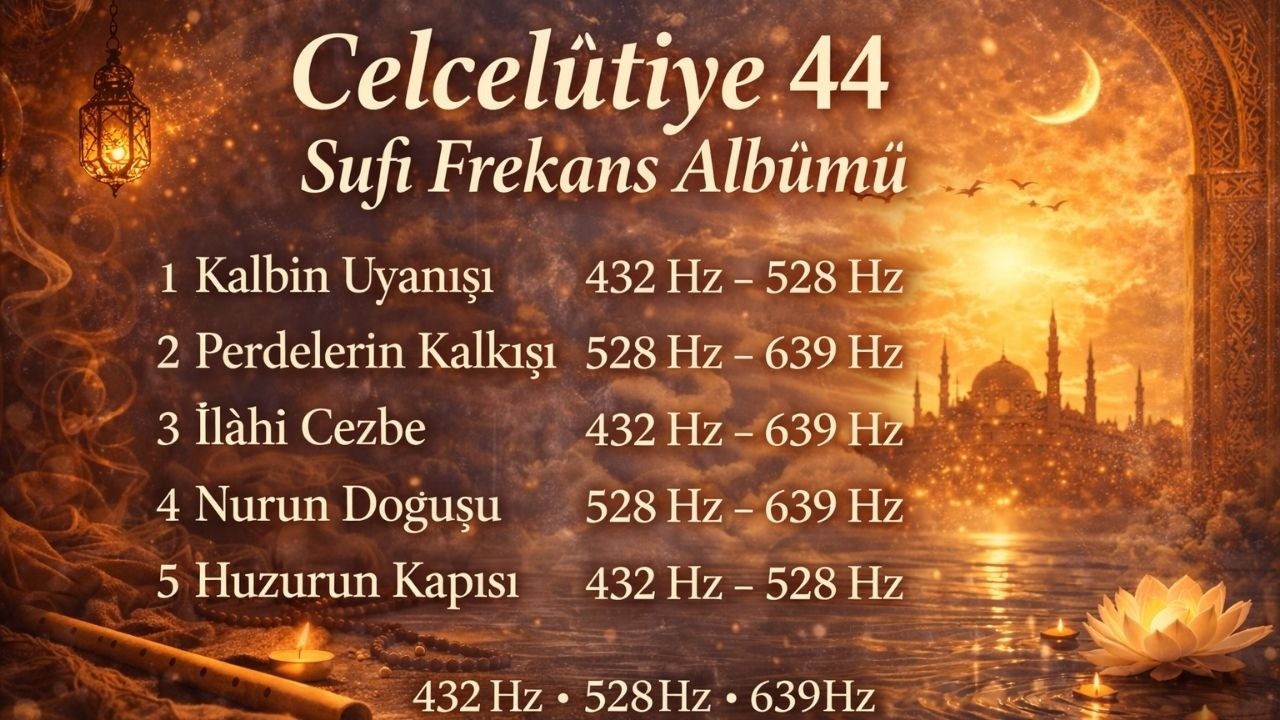Sufi Frekans Alb&uuml;m&uuml; | Kalbin A&ccedil;ılması, İl&acirc;h&icirc; Huzur ve Derin Tasavvuf M&uuml;ziği (432Hz &bull; 528Hz &bull; 639Hz)