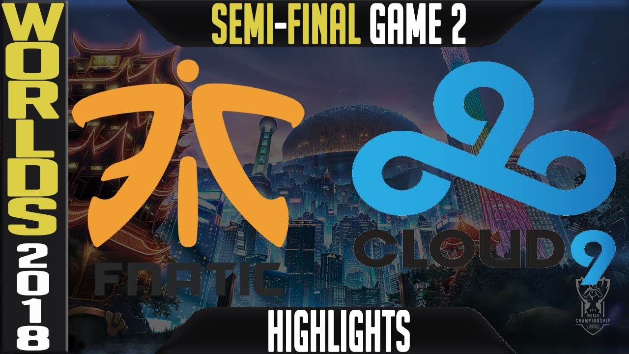 FNC vs C9 Highlights Game 2 | Worlds 2018 Semi-final | Fnatic vs Cloud9 G2