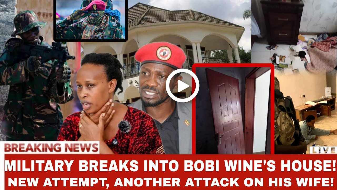 Breaking News!Bino bipya|Military ezemu okumya nelumba mukaziwa Bobi Wine munju!Kino Kikambwe 