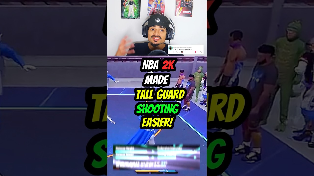 ЛУЧШИЙ бросок в NBA 2K26 для игроков ростом 206 см с рейтингом 80+ по трёхочковым броскам в 5 сез...