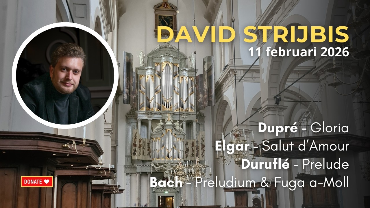 David Strijbis - Lunch Recital - 11 February 2026