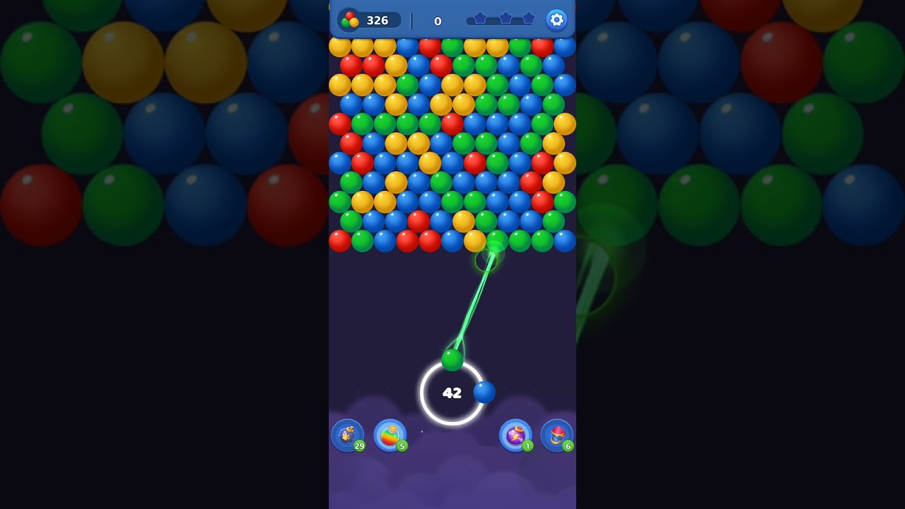 bubble shooter gameplay #games #gamingvideos