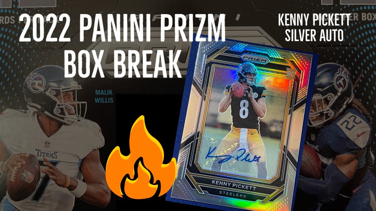 2022 Prizm Hobby Box Rip - Kenny Pickett Silver Auto HIT 🔥
