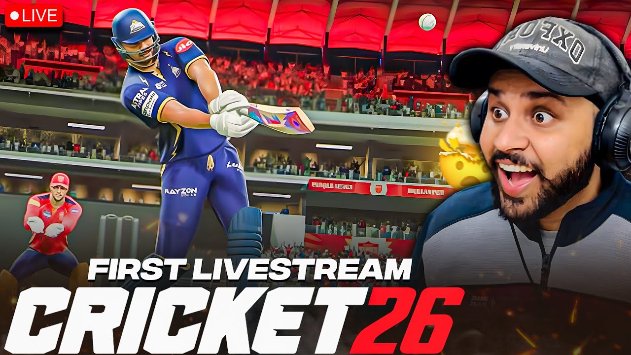 Cricket 26 FIRST LIVE STREAM 🔴 SinghGamingWorld
