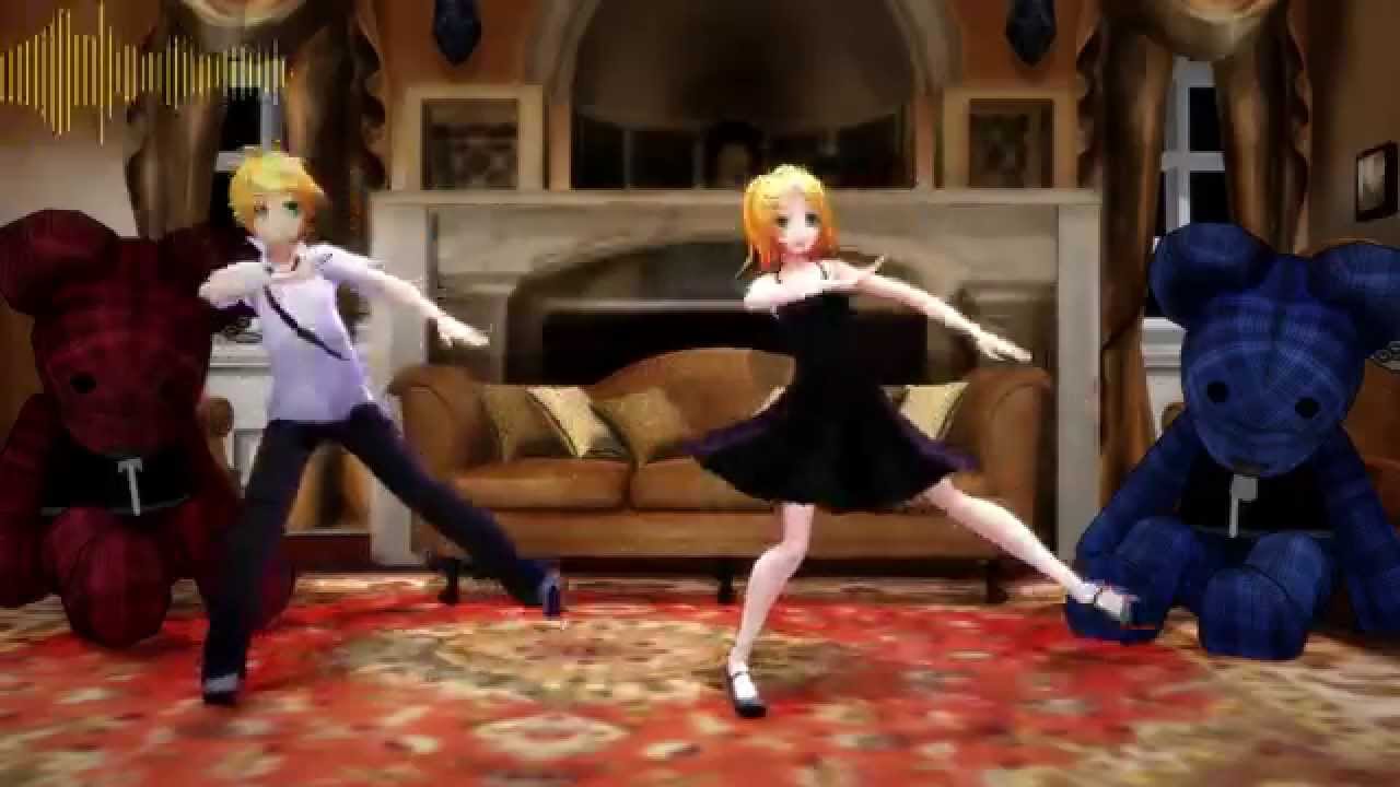【MMD】おこちゃま戦争【鏡音リン・レン】