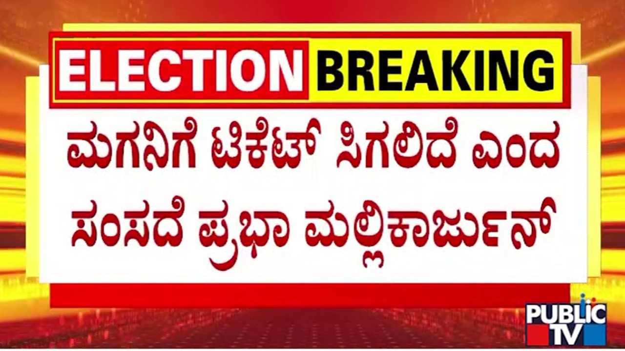 Samarth Shamanur Files Nominations From Davangere | Public TV