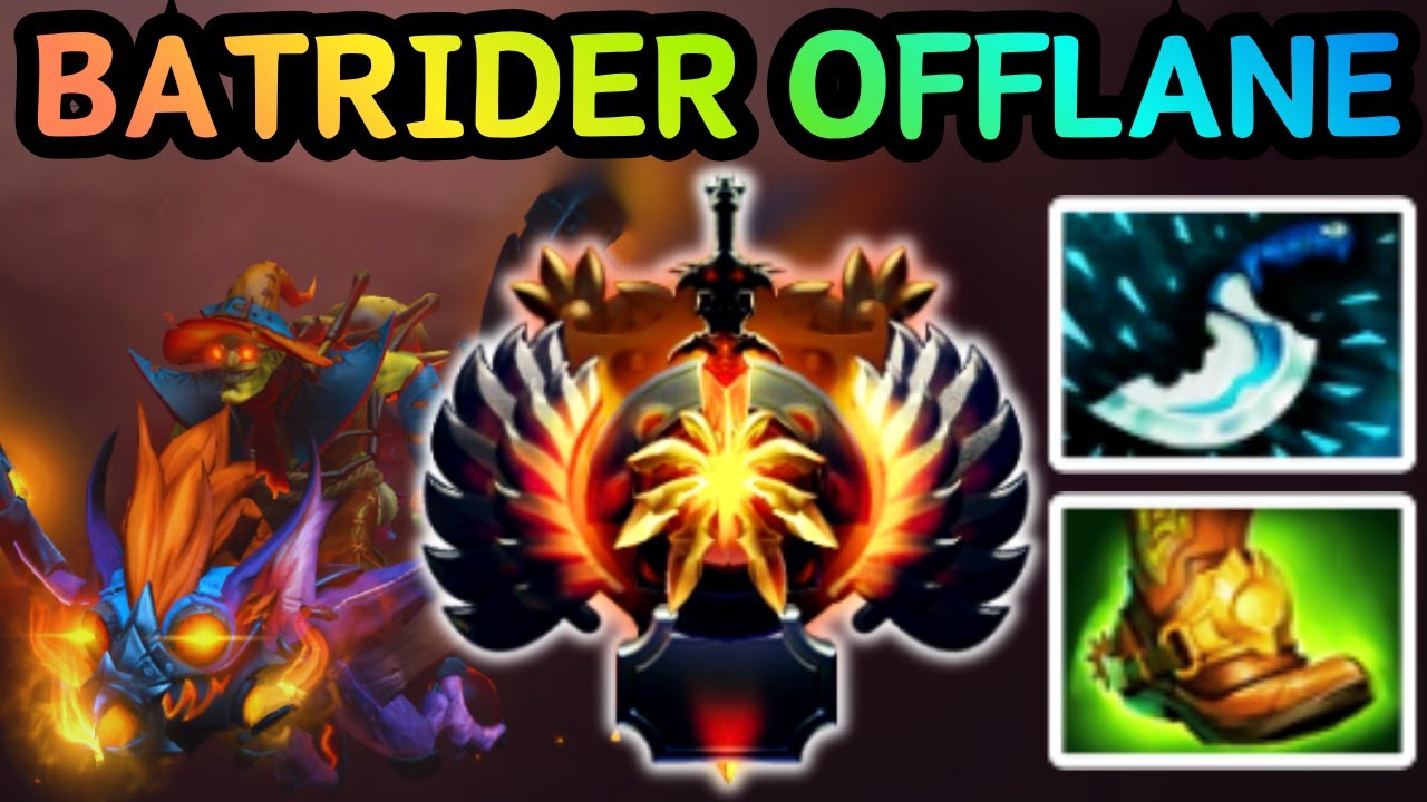 🔥 THIS IS HOW TO PLAY BATRIDER OFFLANE FULL FIRE | DOTA 2 🔥