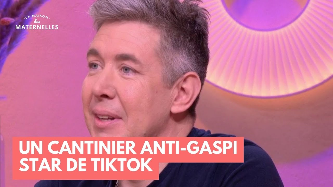 Un cantinier anti-gaspi star de Tiktok - La Maison des maternelles #LMDM