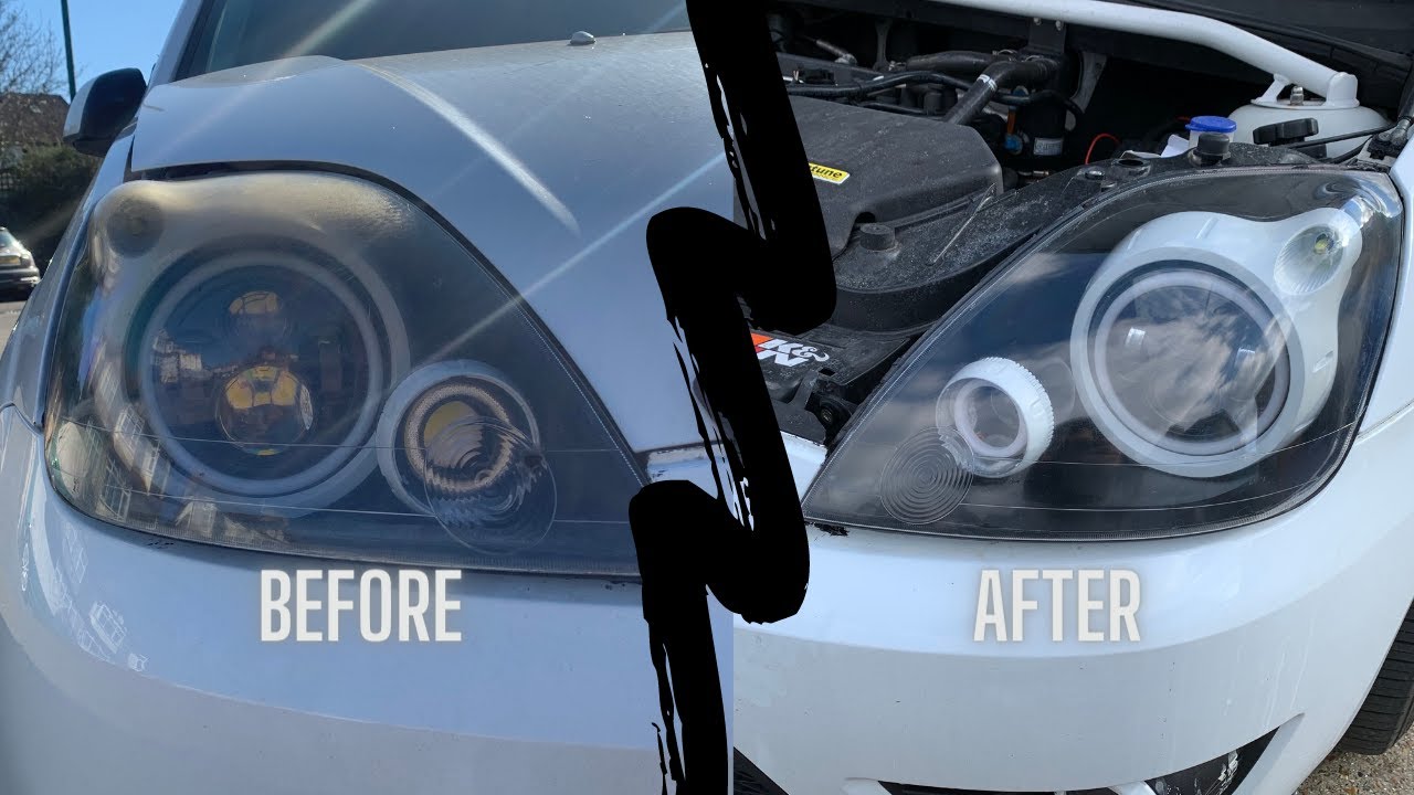 Восстановление фар Ford с помощью набора Meguiars One Step Kit