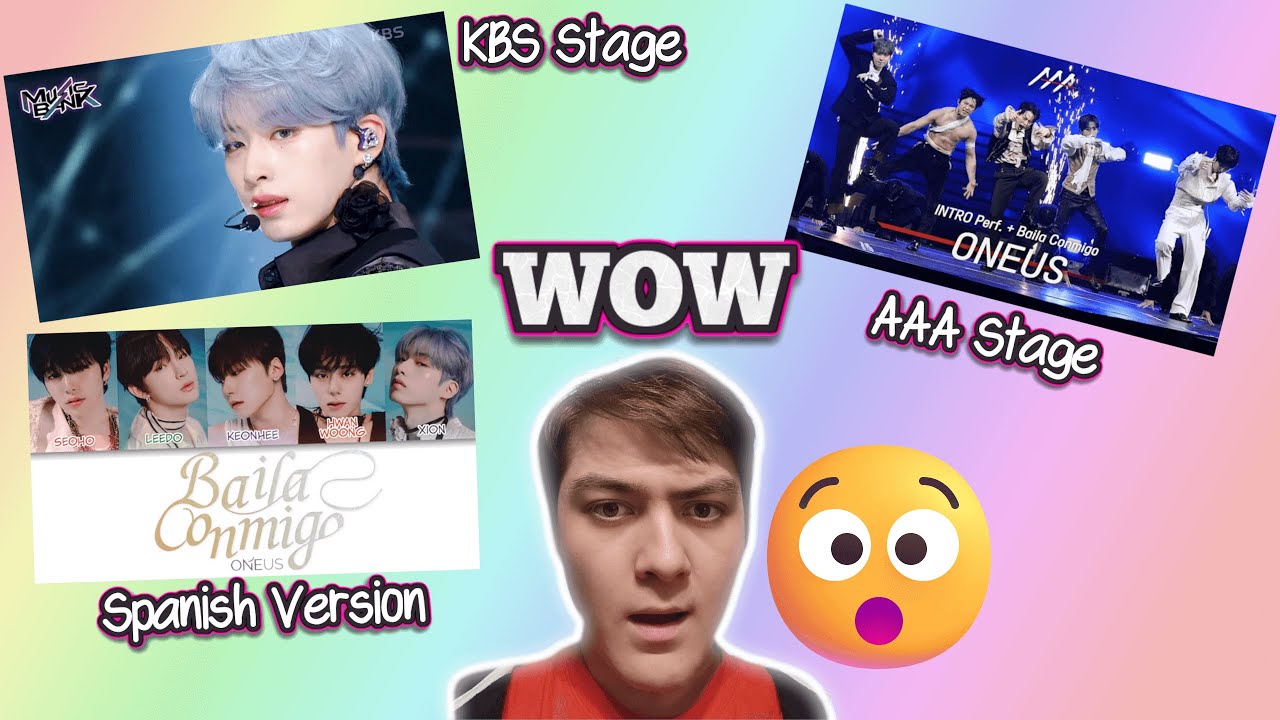 Killing This Style! 😯 | ONEUS - Baila Conmigo - KBS Stage, AAA Stage, & Spanish Ver. @ONEUS Reaction