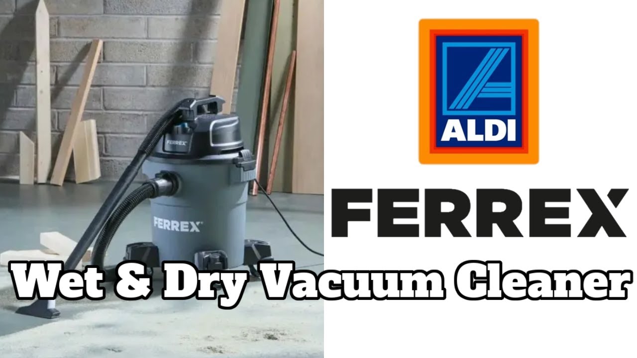 Пылесос Aldi Ferrex WET & DRY &ndash; протестирован в бюджетном магазине!