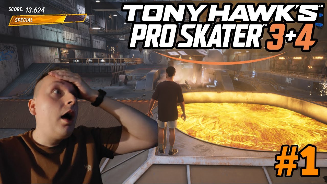 NOSTALGIA PRZESZYŁA MOJĄ DUSZĘ! | Tony Hawk's Pro Skater 3 + 4 #1